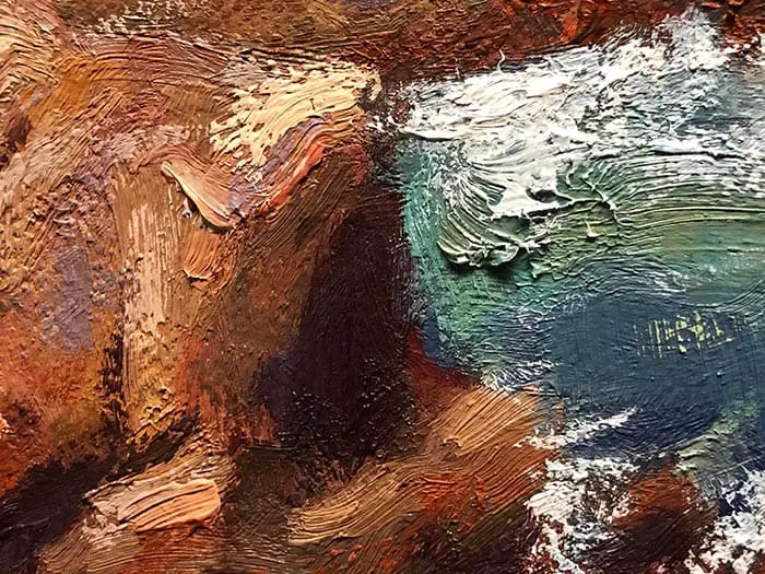 Tableau Honeymoon Bay - Détail (3) Tableau Honeymoon Bay - Détail (3)