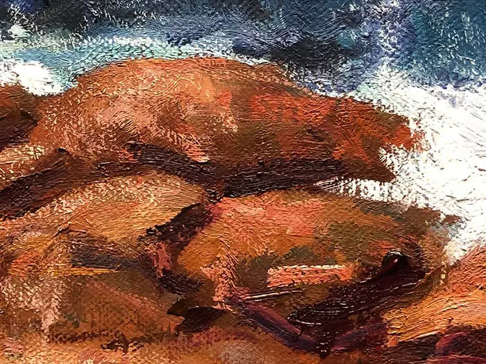 Tableau Honeymoon Bay - Détail (4) Tableau Honeymoon Bay - Détail (4)