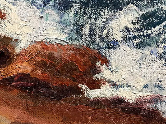 Tableau Honeymoon Bay - Détail (5) Tableau Honeymoon Bay - Détail (5)