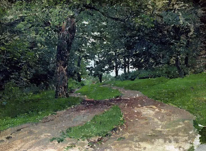 Isaac Lévitan, Forêt, 1880