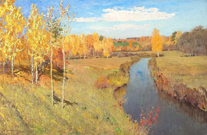 Isaac Levitan, Automne doré, 1895