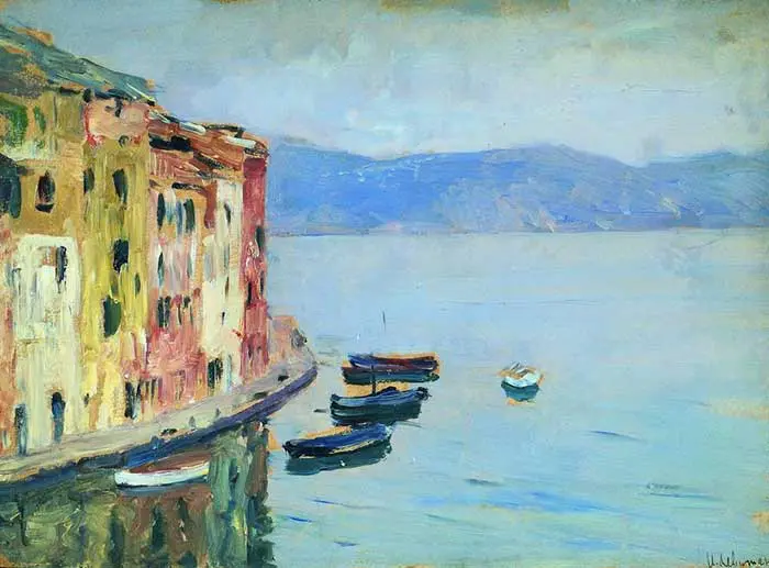 Isaac Lévitan, Lac de Côme, 1894