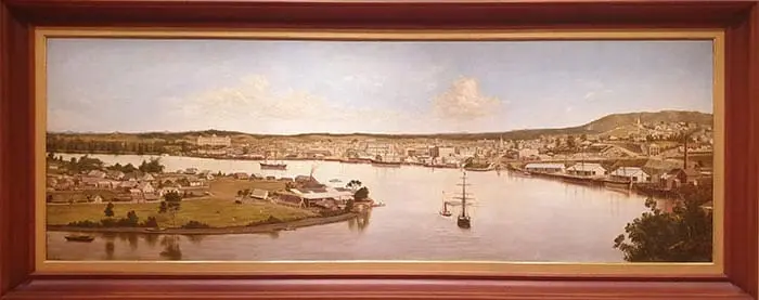 Joseph Augustus Clarke, Panorama de Brisbane, 1880