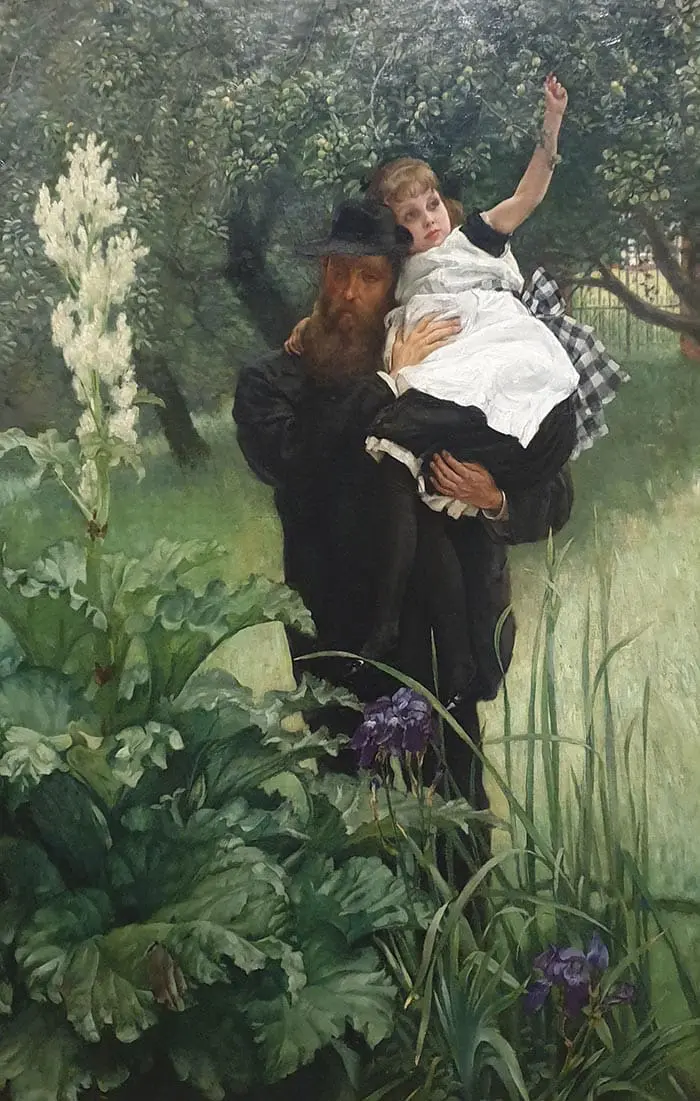 James Tissot, Le Veuf, 1876 James Tissot, Le Veuf, 1876