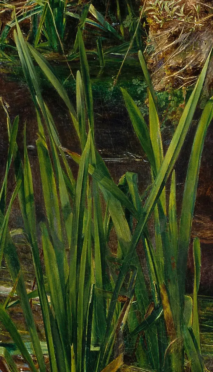 John Everett Millais, Ophélie (Gros plan 1)