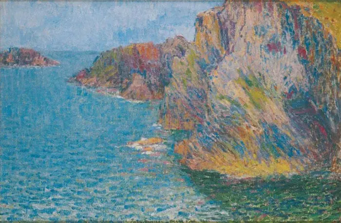 John Russell, La Pointe de Morestil, Mer calme, 1901 John Russell, La Pointe de Morestil, Mer calme, 1901