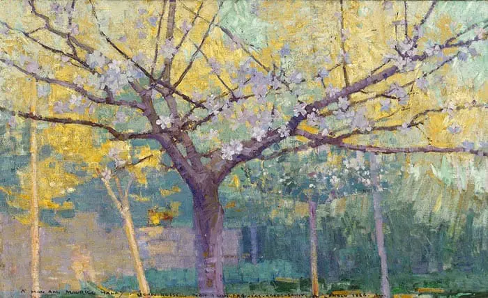 John Russell, Le Jardin, Longpré-les-Corps-Saints, 1887 John Russell, Le Jardin, Longpré-les-Corps-Saints, 1887