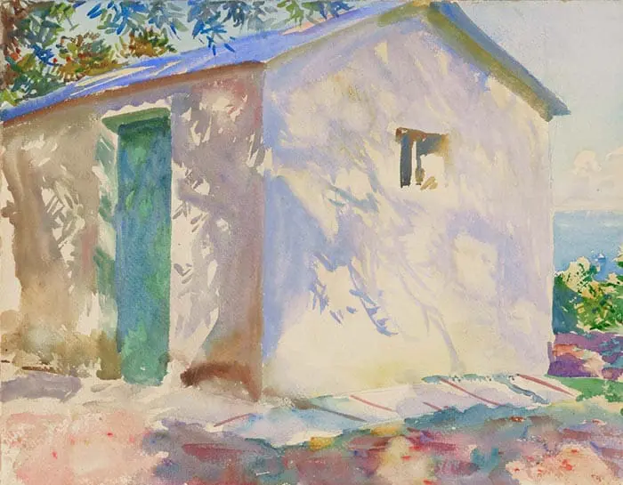 John Singer Sargent, Corfou. Lumière et ombres, 1909 John Singer Sargent, Corfou. Lumière et ombres, 1909