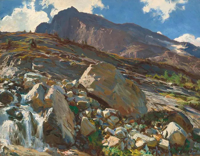 John Singer Sargent, Simplon.  Passe, 1911