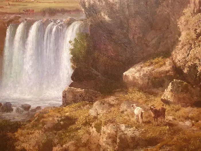 Louis Buvelot, Les Chutes de Wannon, 1868 (1)
