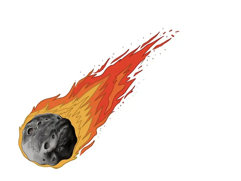 Dessin météore 11