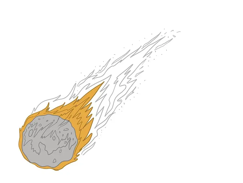 Dessin météore 7
