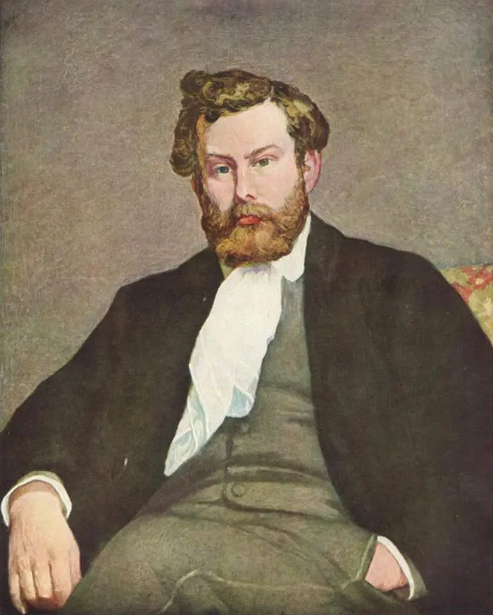 Pierre-Auguste Renoir, Portrait d'Alfred Sisley, 1864