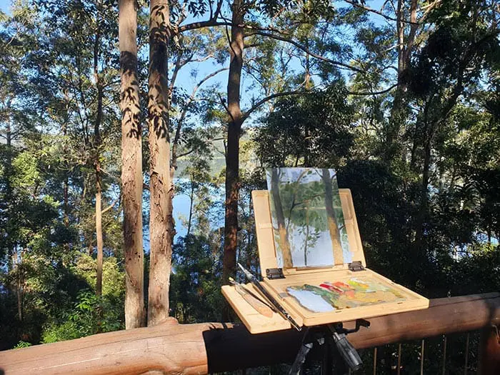 Secrets sur le lac - Peinture finie Secrets sur le lac - Peinture finie