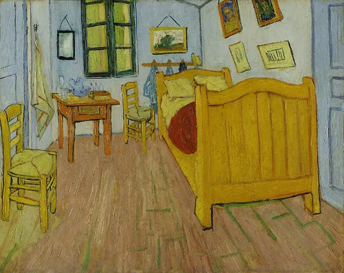 Vincent van Gogh, Chambre à Arles (première version), 1888