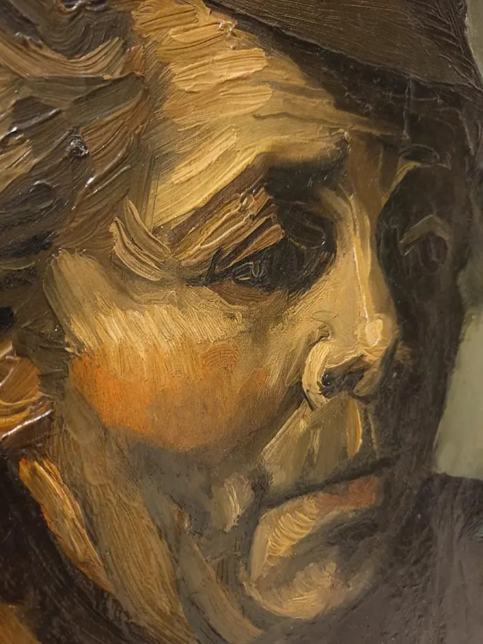 Vincent van Gogh, Tête de paysan, 1884 (1) Vincent van Gogh, Tête de paysan, 1884 (1)