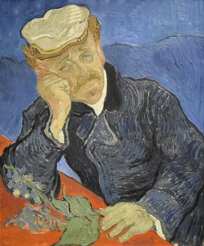 Vincent van Gogh, Portrait du docteur Gachet, 1890