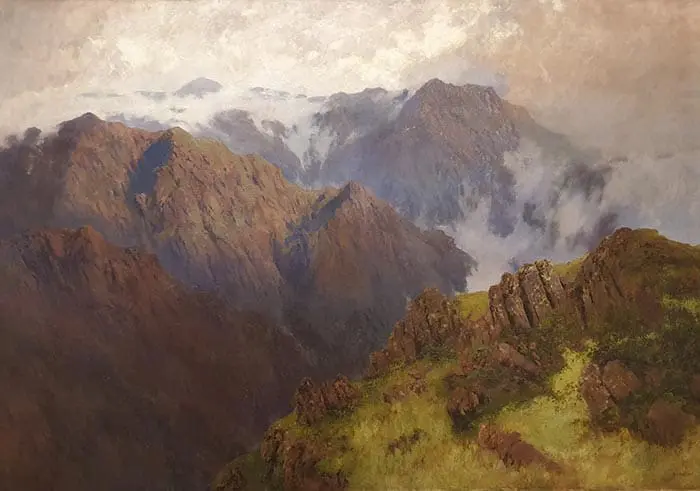 WC Piguenit, Kosciusko, 1903 WC Piguenit, Kosciusko, 1903