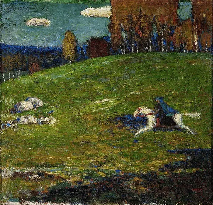 Wassily Kandinsky, Le Cavalier bleu, 1903