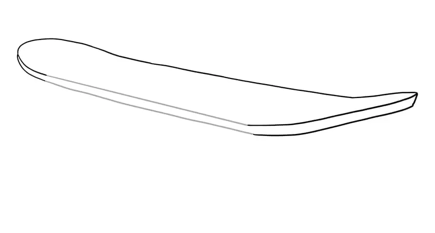 Planche à roulettes Dessin 2