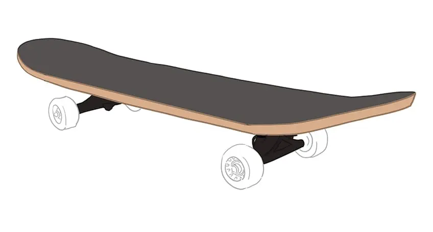 planche à roulette Dessin 7