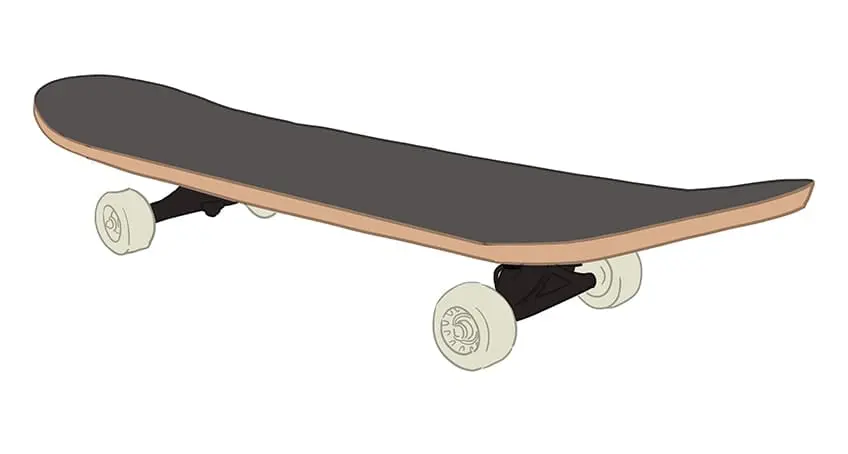 Planche à roulettes Dessin 8