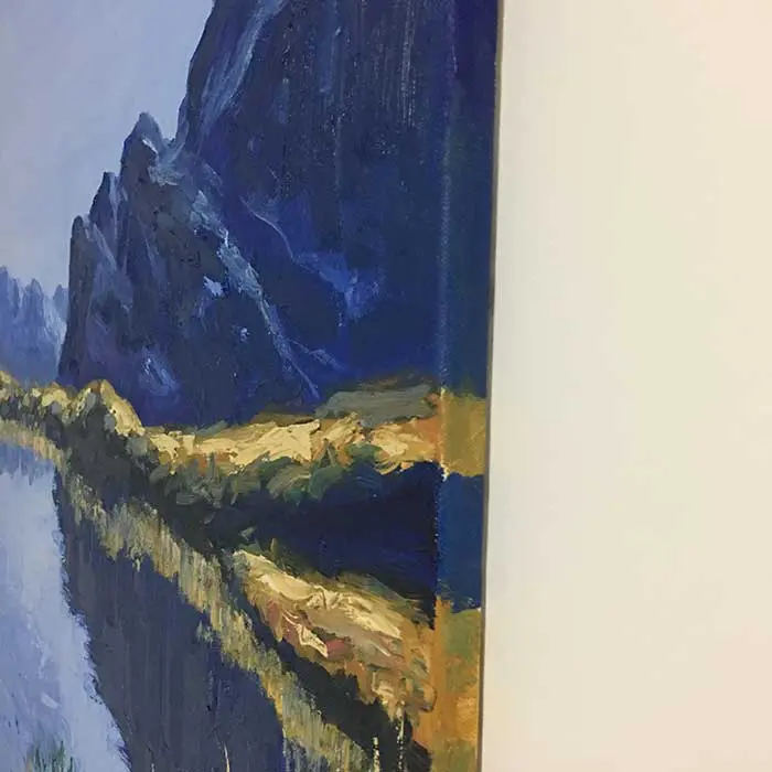 Que faire avec les bords de votre peinture