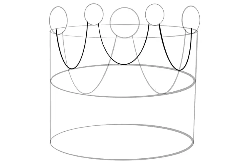 dessin de la couronne 09