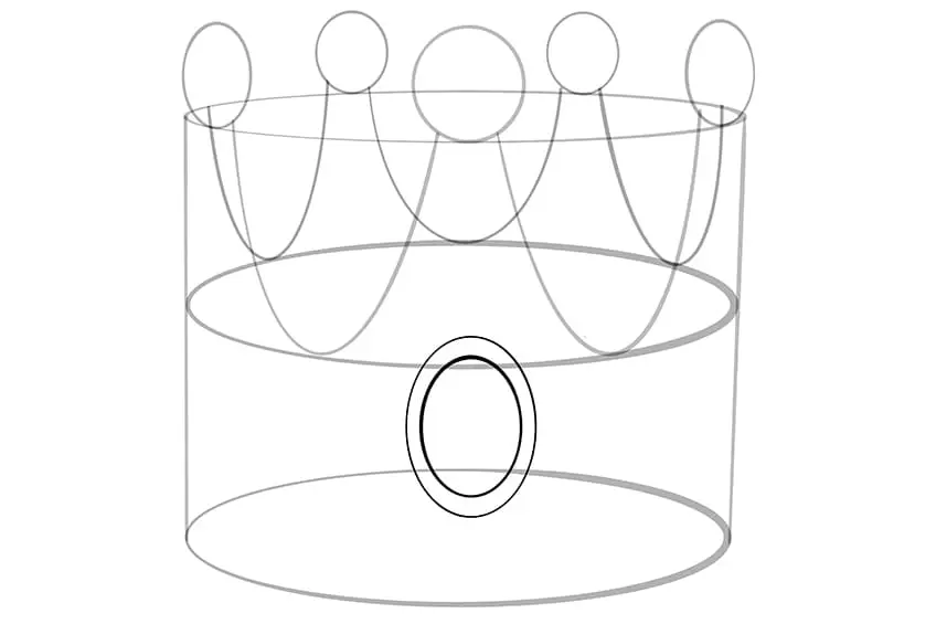 dessin de la couronne 10