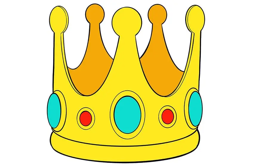 couronne dessin 16