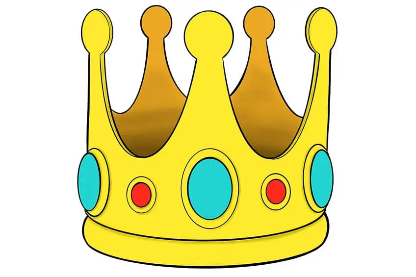 dessin de la couronne 17