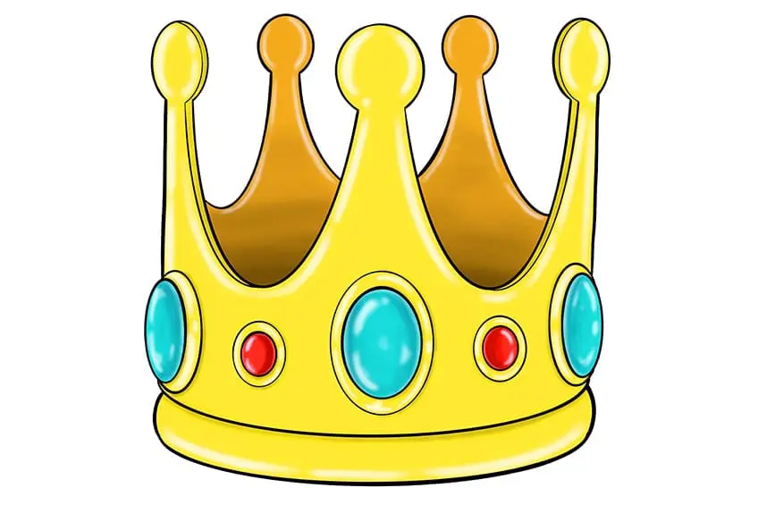 dessin de la couronne 18