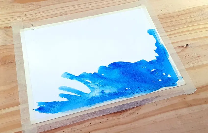 peinture de galaxie 1a