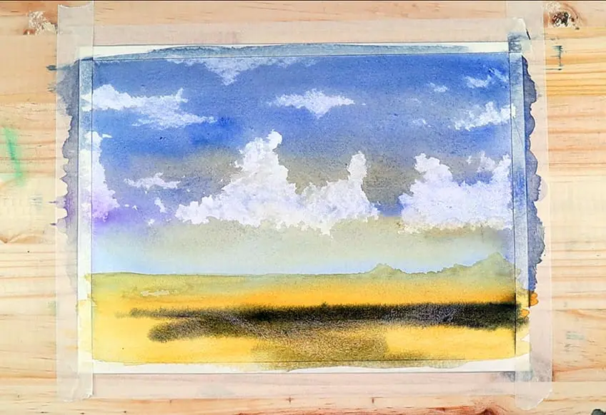 comment colorer les nuages ​​4