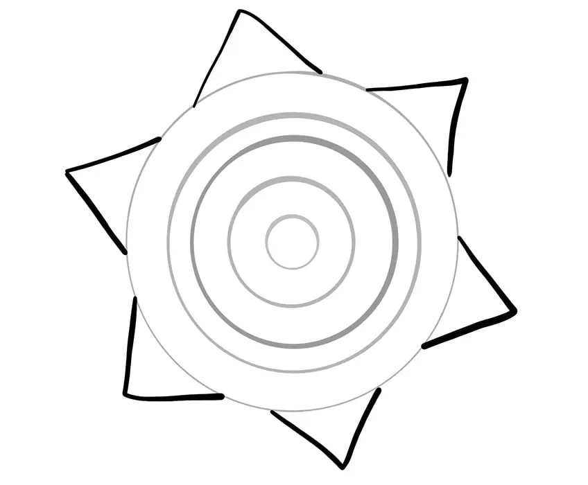 dessin de flocon de neige 06