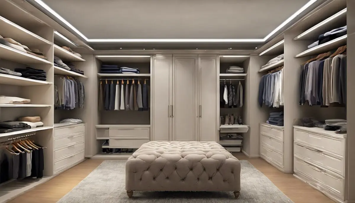 découvrez nos conseils pour bien choisir l'éclairage d'une armoire afin de mettre en valeur vos vêtements et d'optimiser la visibilité à l'intérieur de votre armoire.
