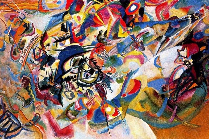 « Composition VII » de Wassily Kandinsky – Art abstrait célèbre